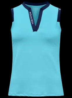 Abby Sleeveless Top, Capri Breeze