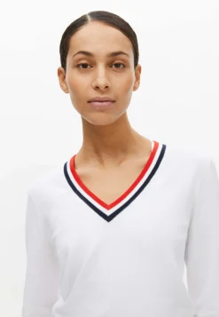 Adele Knitted Sweater, White