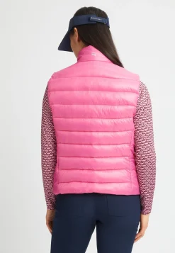 Airlite Golf Padded Vest, Carmine Rose
