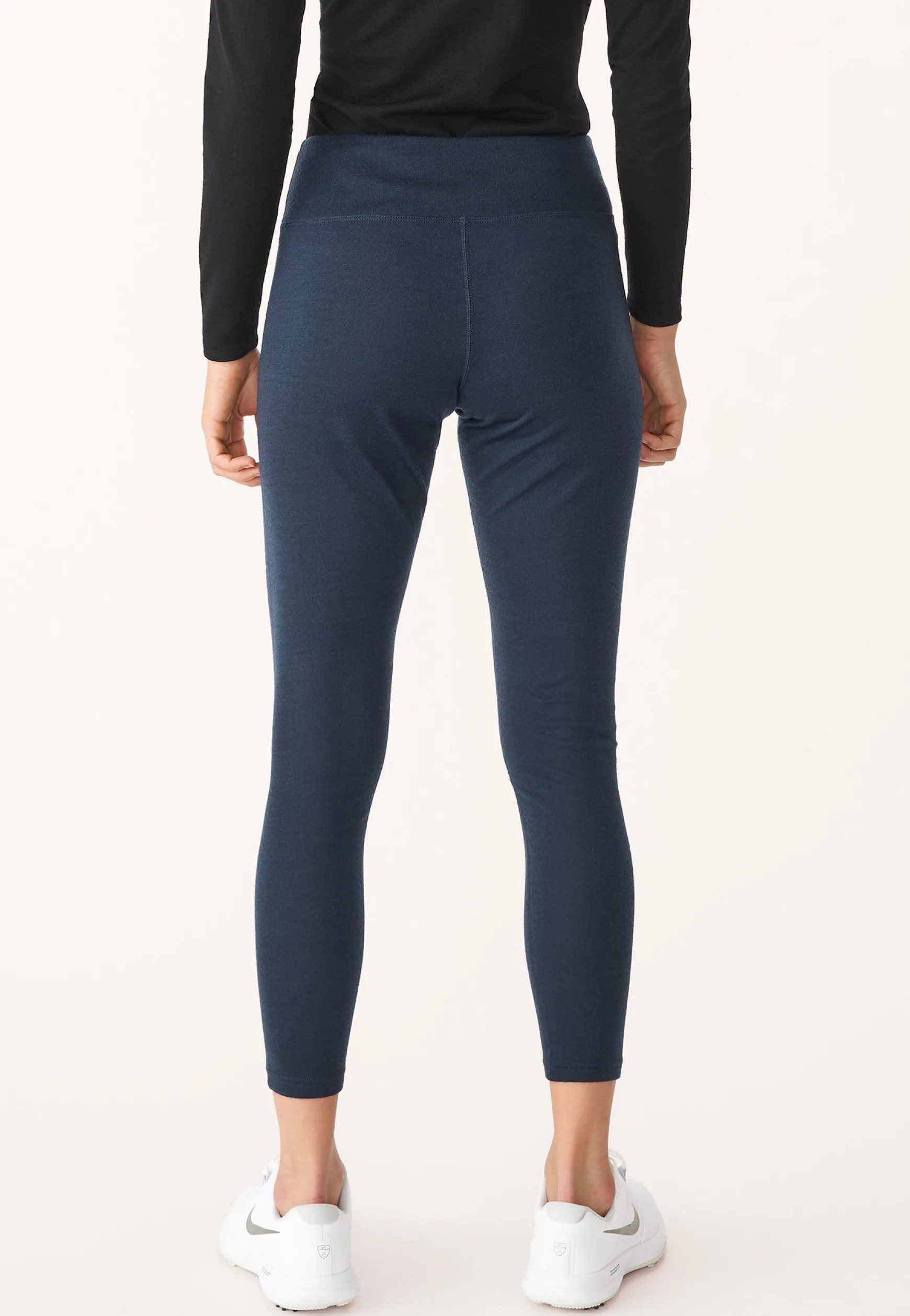 Ally Merino Base Tights, Navy