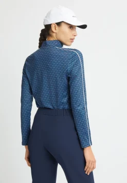 Amie Brushed Midlayer, Black Retro R Mono