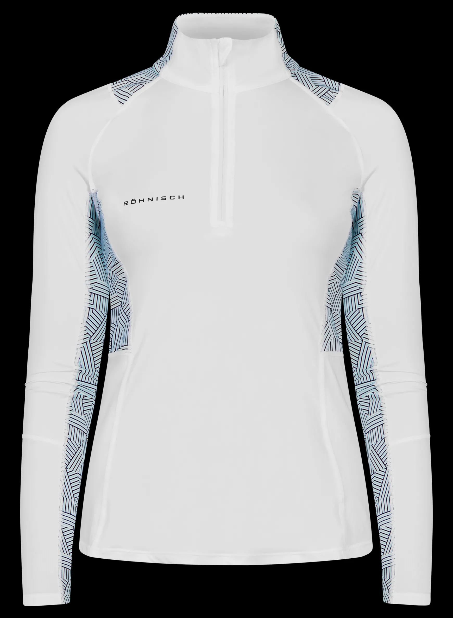 Bonnie Printed Longsleeve, Hexagon Mint