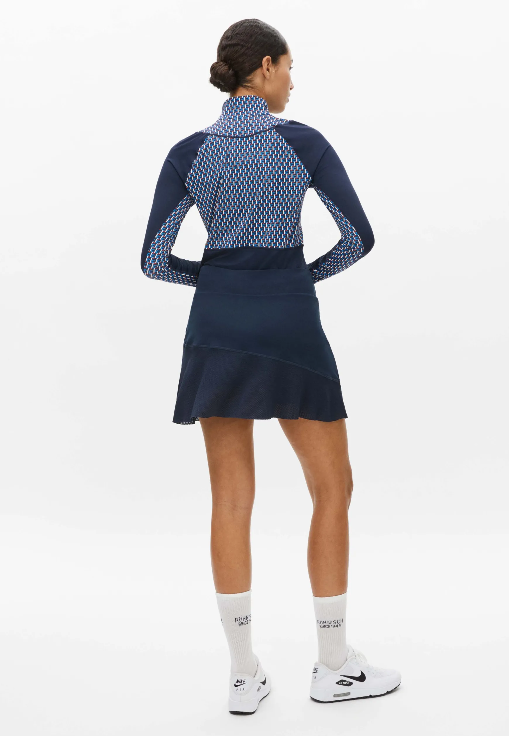 Bonnie Structure Skort, Navy