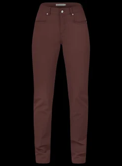 Chie Brushed Pant, Bitter Chocolate