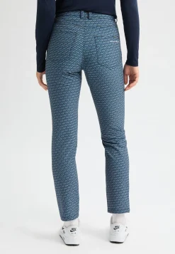 Chie Brushed Pant, Black Retro R Mono