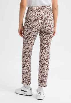 Chie Brushed Pant, Micro Beetle Print