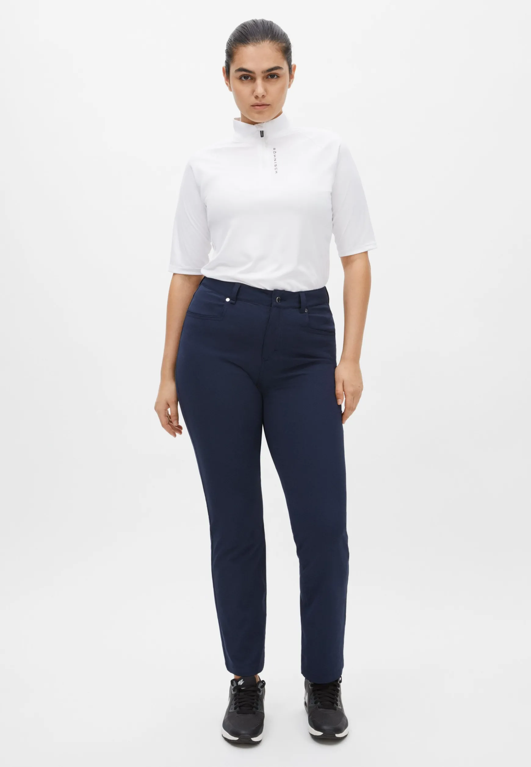 Chie Comfort Pants 30, Navy