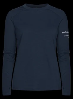 Clara Relaxed Long Sleeve, Space Navy