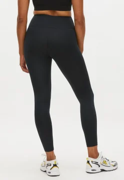 Court High Waist Tights, Black