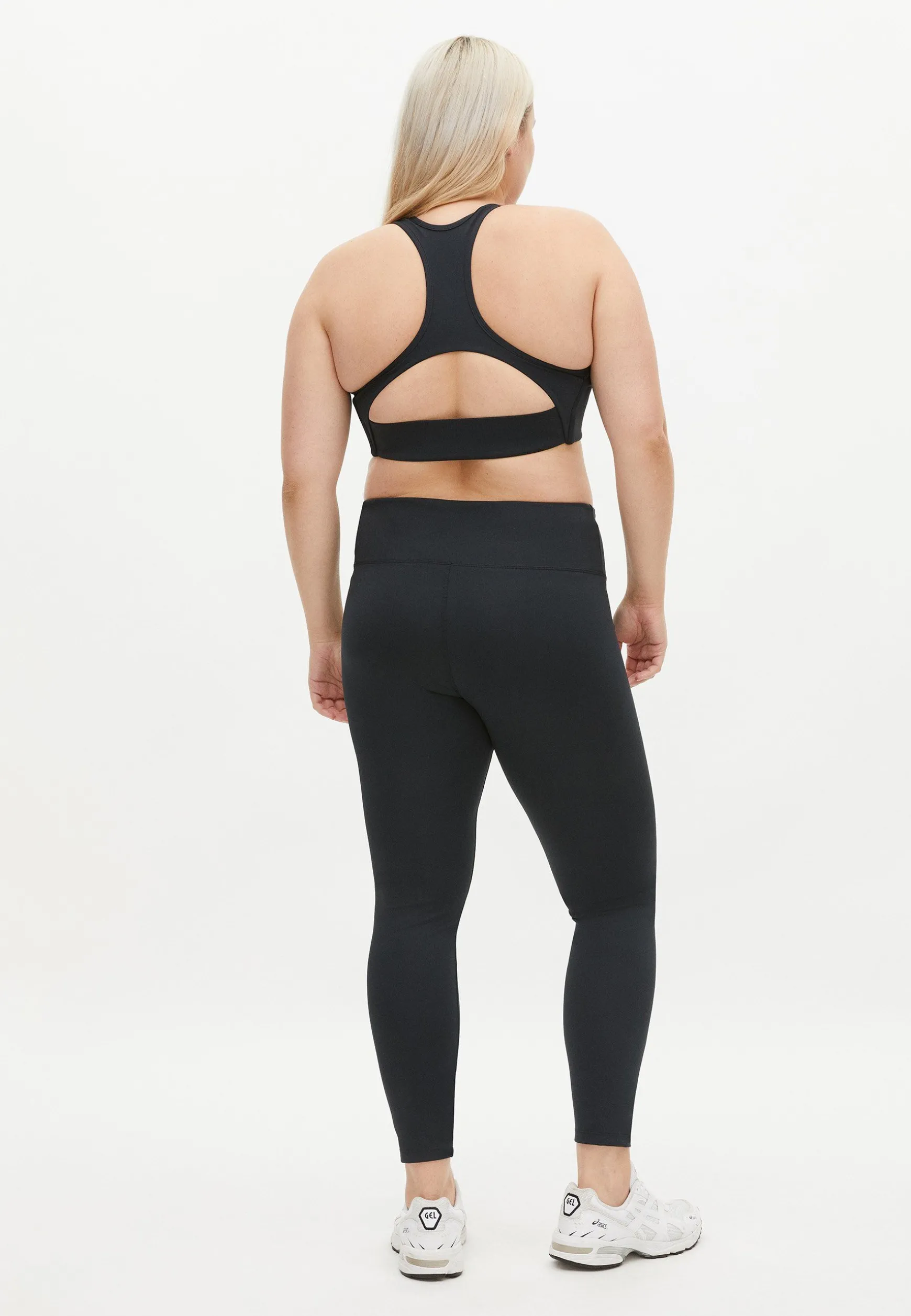 Court High Waist Tights, Black