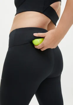 Court High Waist Tights, Black