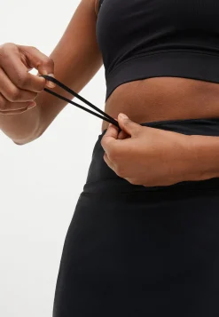 Court Jersey Skort, Black