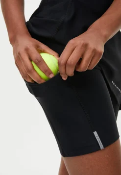 Court Jersey Skort, Black