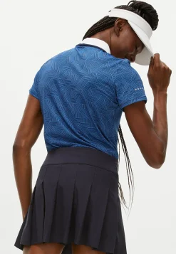 Deni Poloshirt, Hexagon Blue