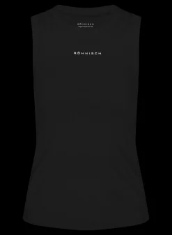 Elmira Pocket Tank Top, Black