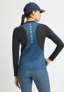 Eyra Brushed LS Top, Black