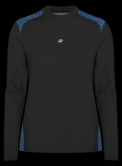 Eyra Brushed LS Top, Black