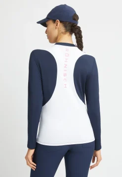 Eyra Brushed LS Top, Navy