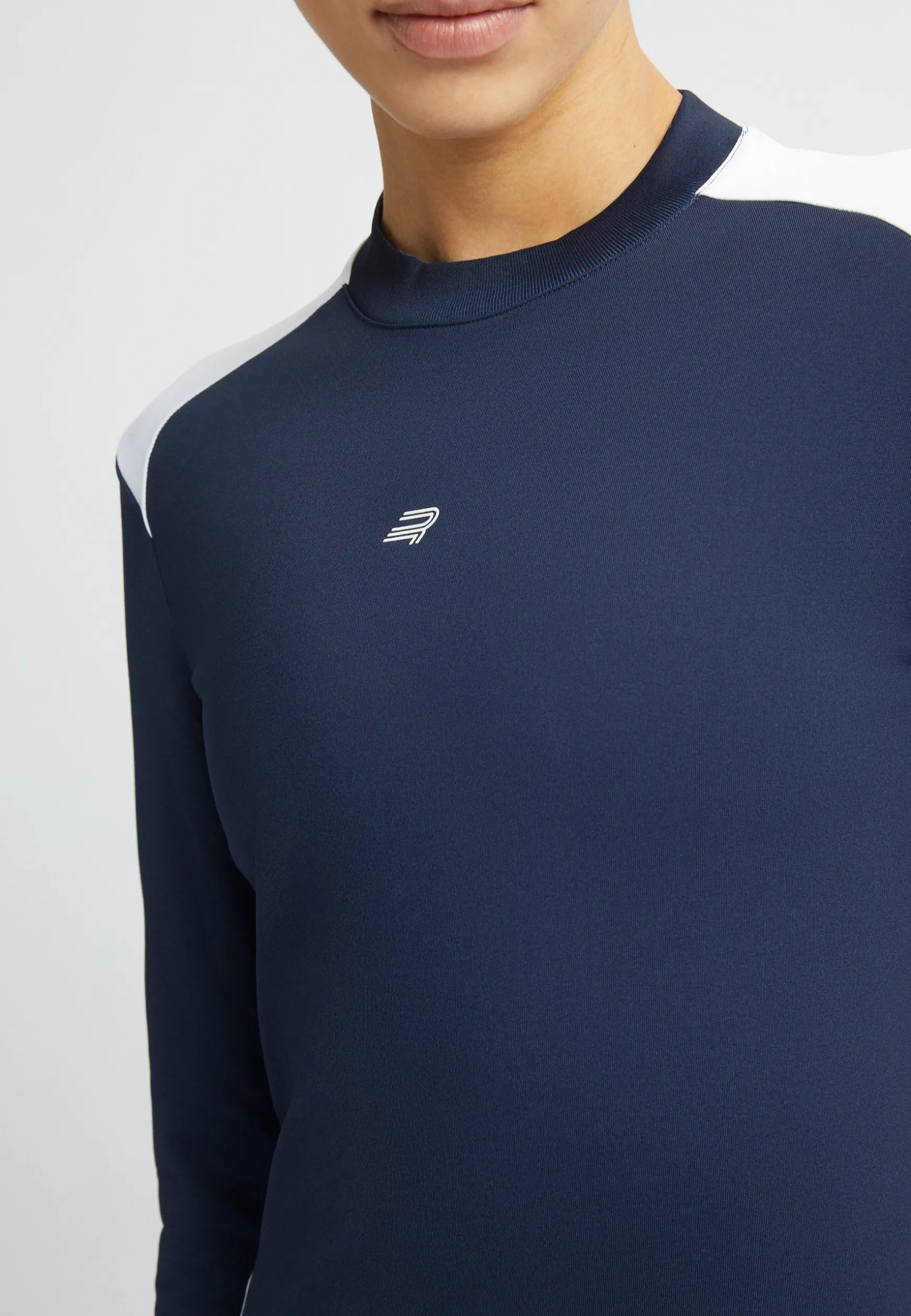 Eyra Brushed LS Top, Navy