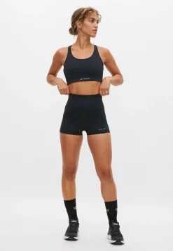 Flattering Curved Hotpants, Black