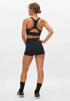 Flattering Curved Hotpants, Black