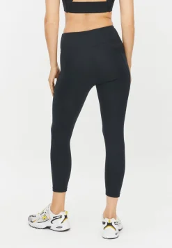 Flattering High Waist 7/8 Tights, Black