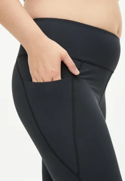 Flattering High Waist 7/8 Tights, Black