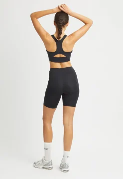 Flattering High Waist Bike Tights, Black