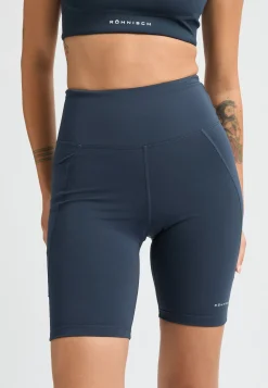 Flattering High Waist Bike Tights, Space Navy
