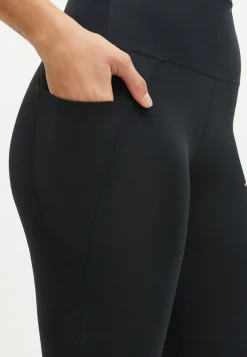 Flattering High Waist Tights, Black