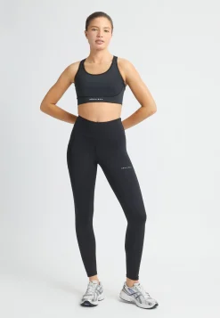 Flattering High Waist Tights, Black