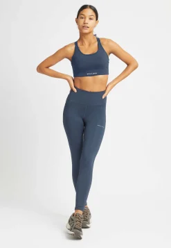 Flattering High Waist Tights, Space Navy