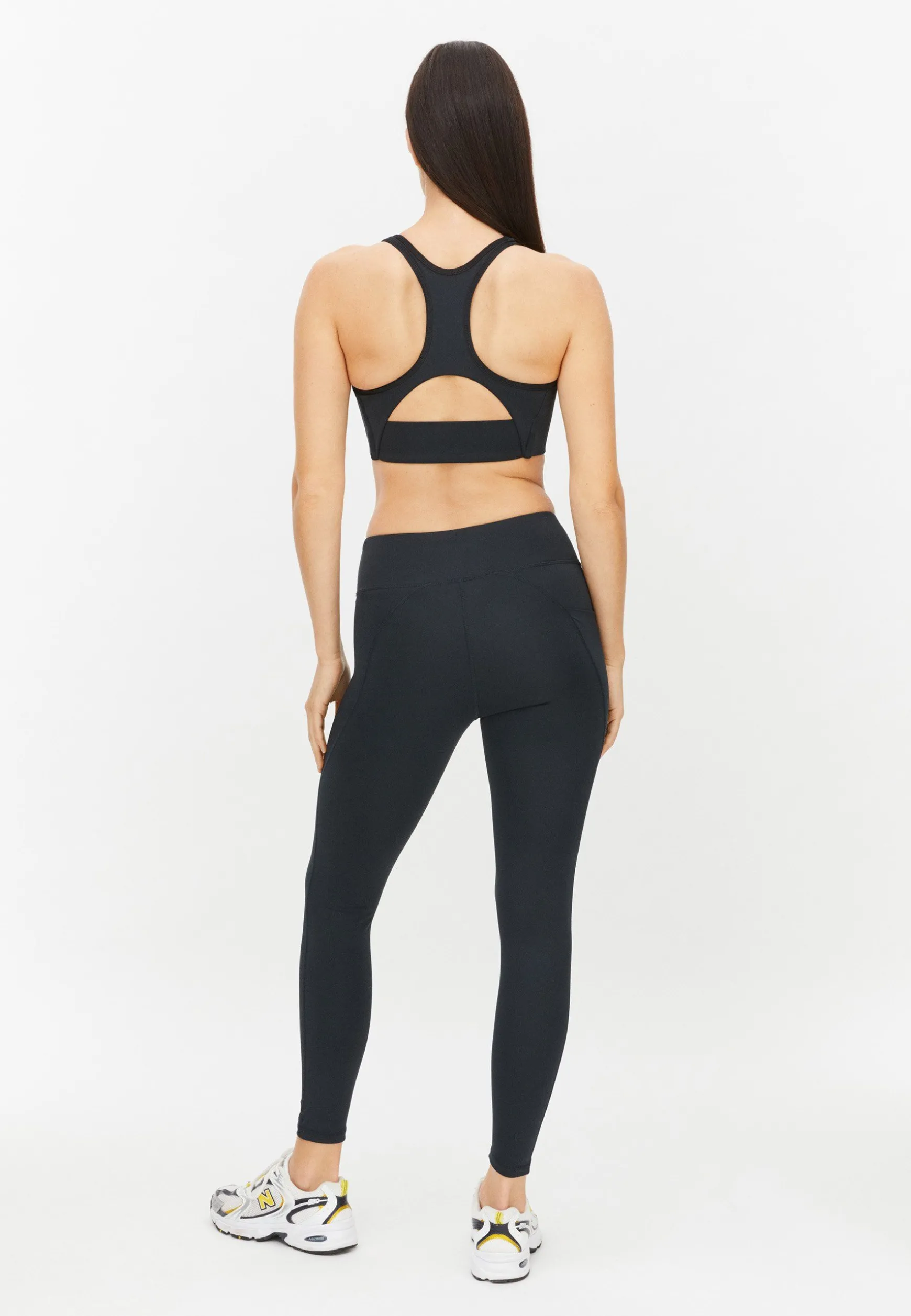 Flattering Reg Waist Tights, Black