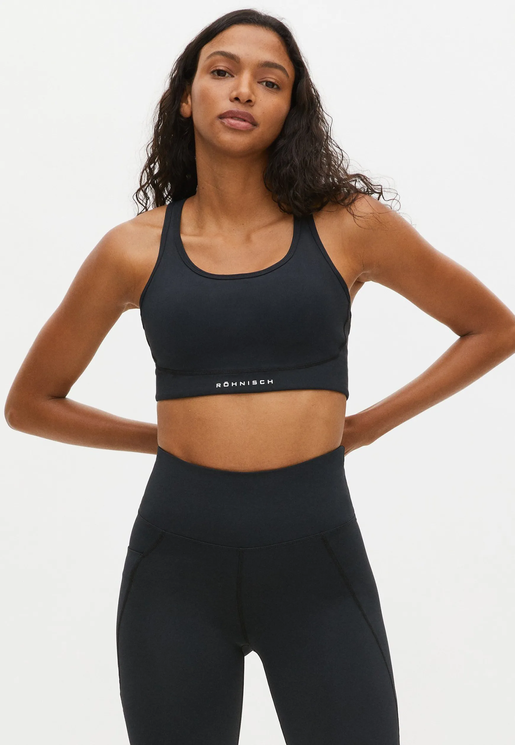 Flattering Sportsbra, Black