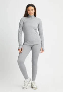 Insulate Thermo Half Zip, Grey Melange