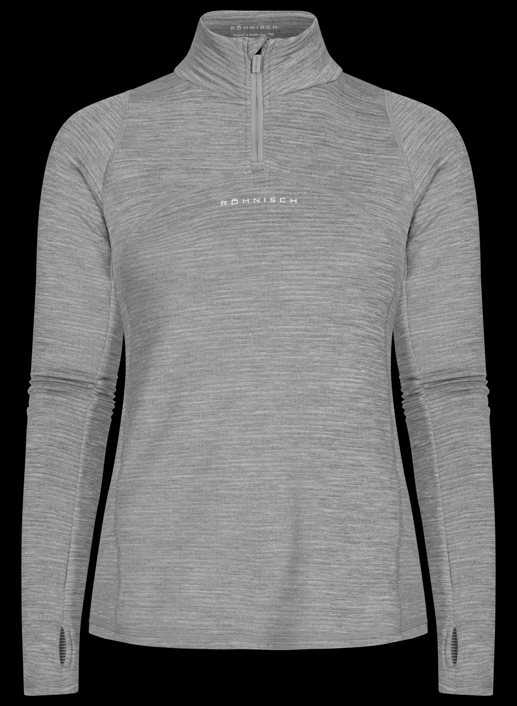 Insulate Thermo Half Zip, Grey Melange