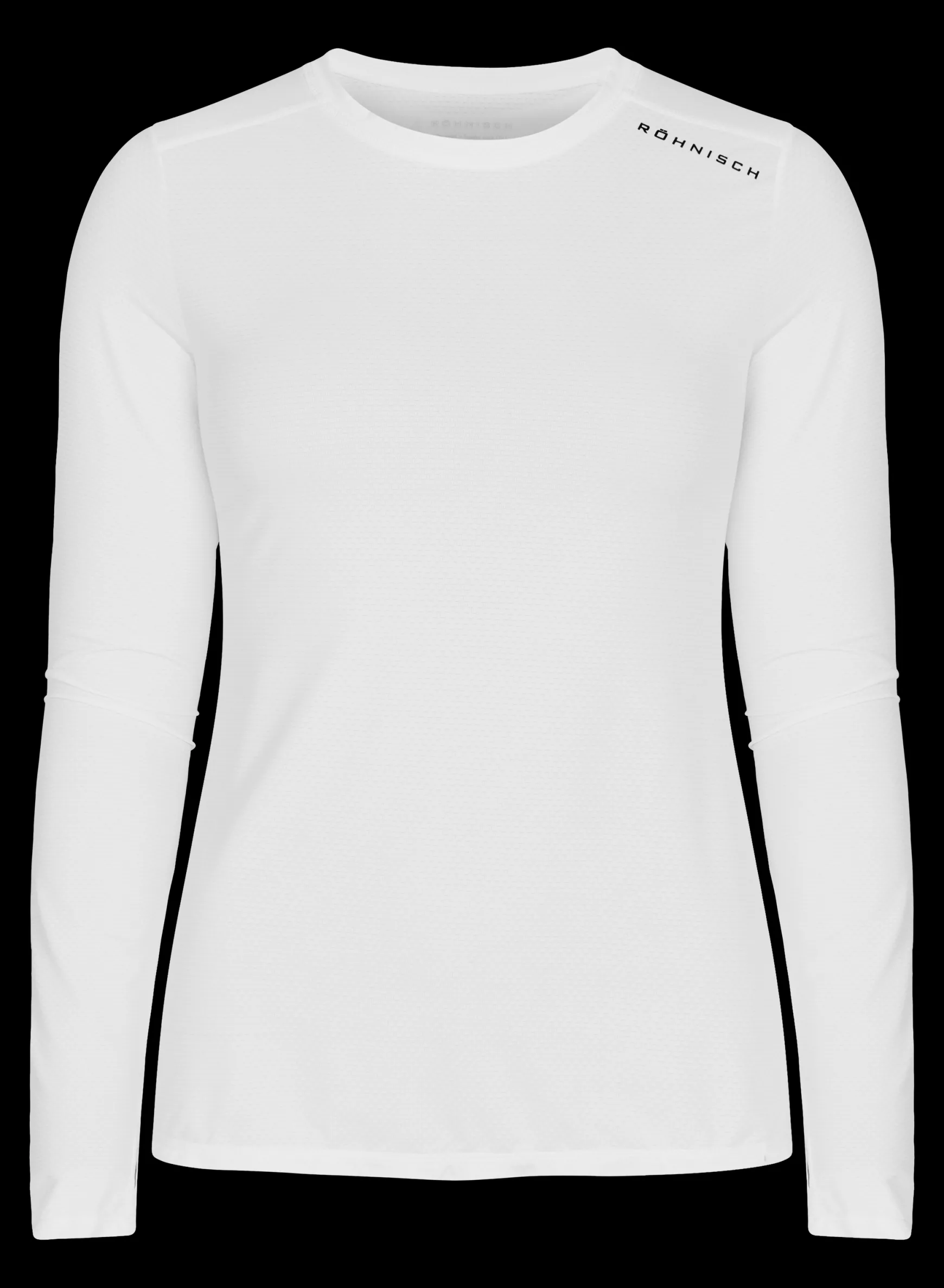 Jacquard Long Sleeve, White