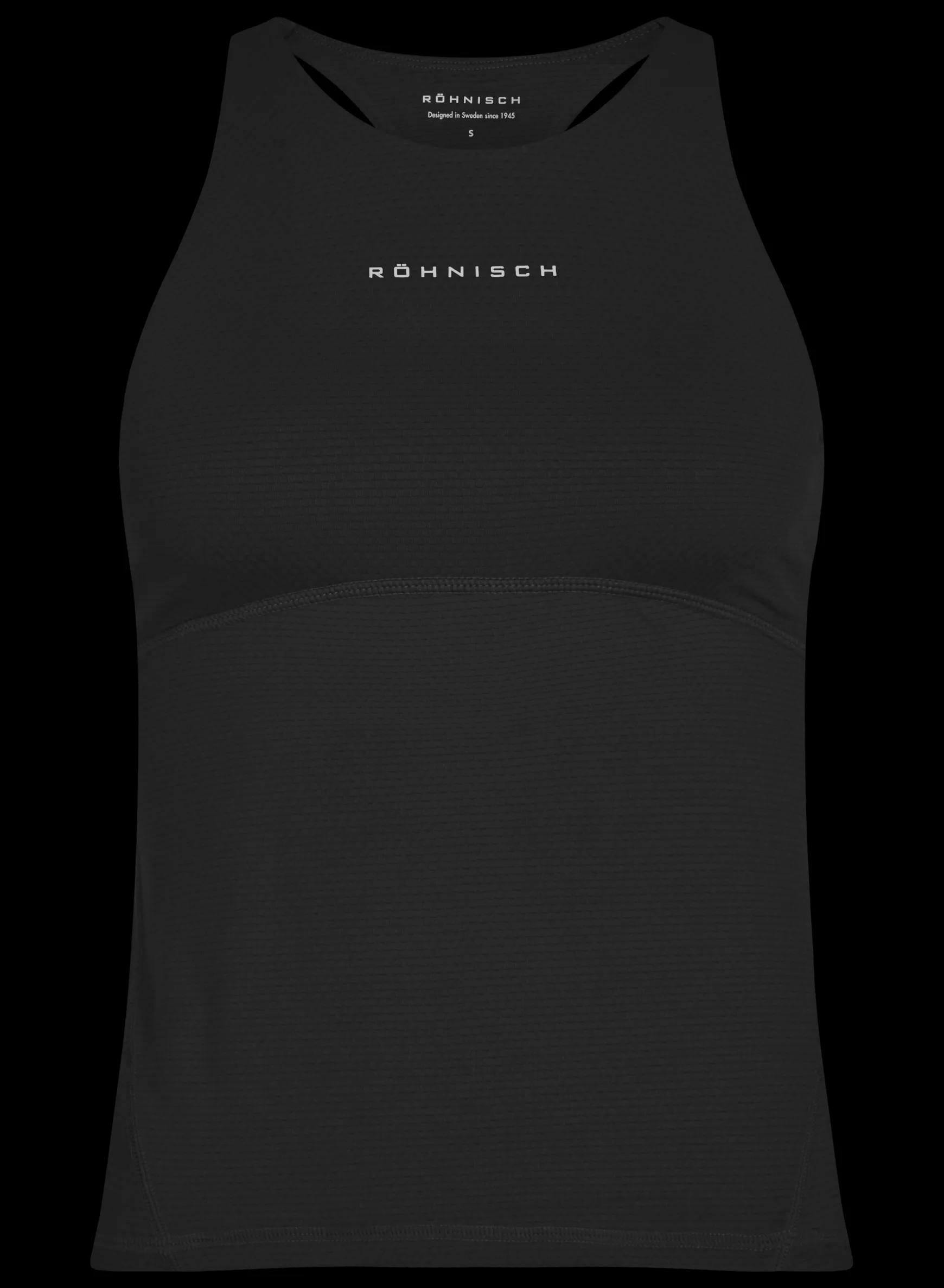 Jacquard Tank, Black