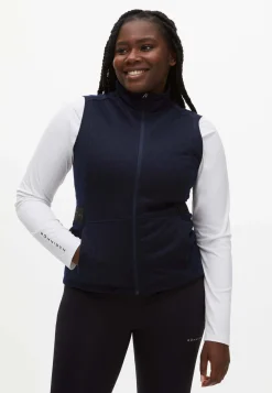 Leah Wind Vest, Navy