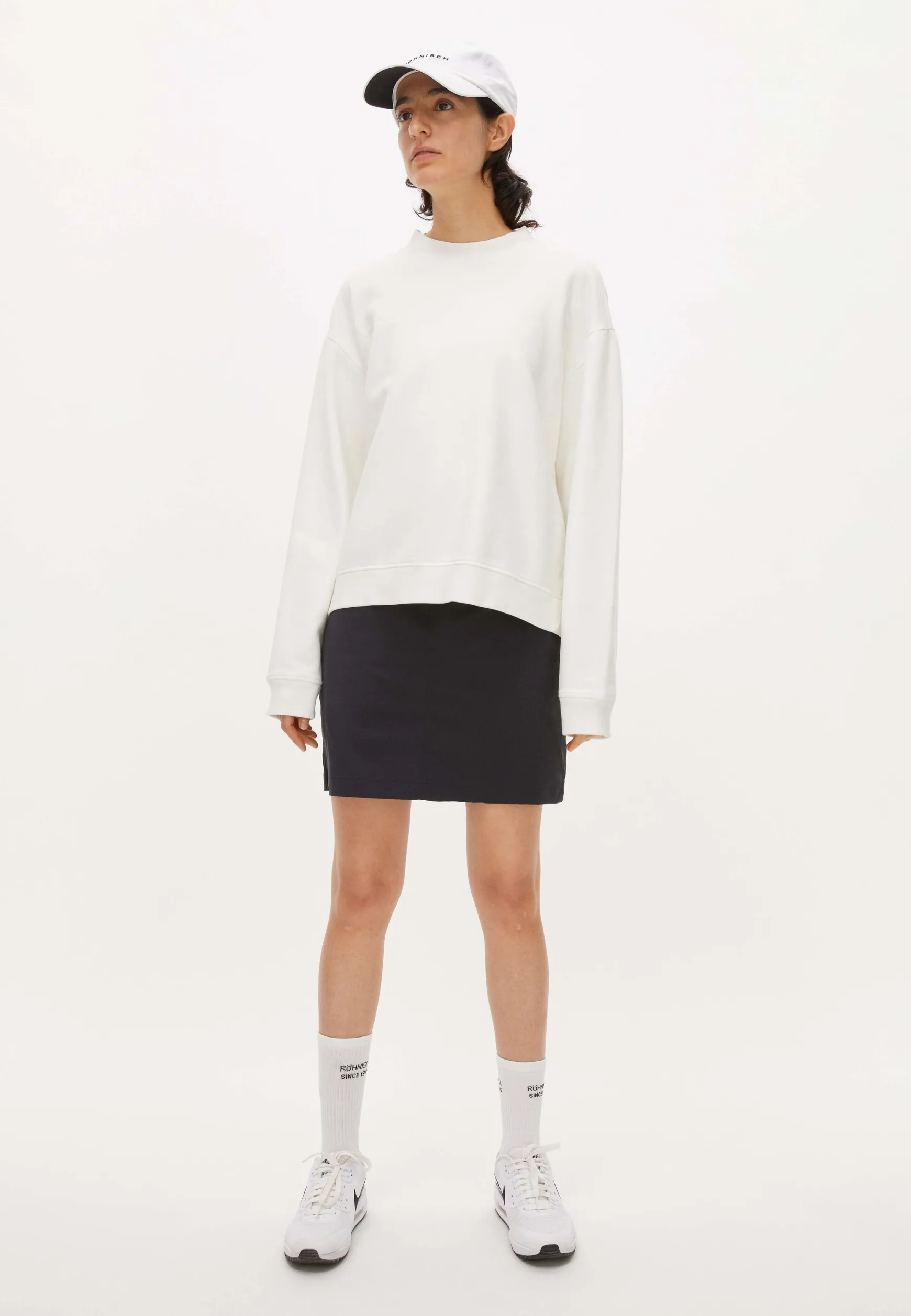 Logo Sweater, White