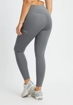 Maui Emblem Tights, Dk Grey Melange