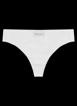 Micro Rib String, White