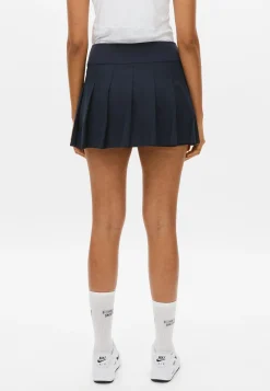 Mira Pleated Skort, Navy