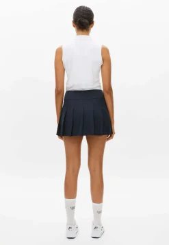Mira Pleated Skort, Navy