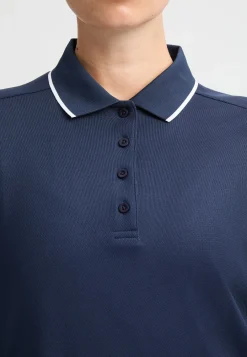 Miriam Long Sleeve Poloshirt, Navy