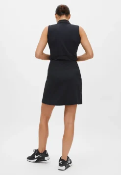 Nicky Sleeveless Poloshirt, Black