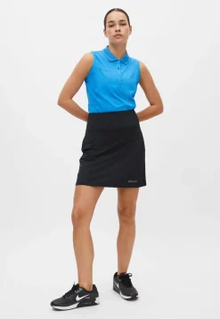 Nicky Sleeveless Poloshirt, French Blue