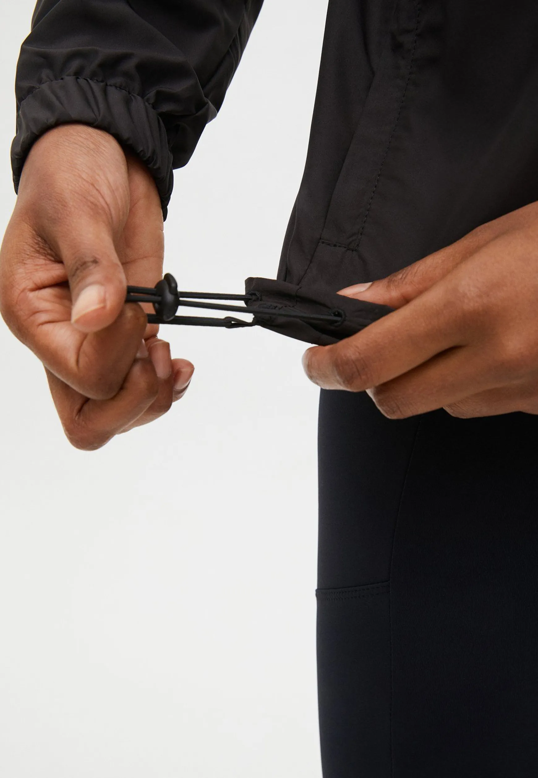 Packable Wind Jacket, Black