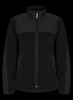 Phoebe Pile Jacket, Black