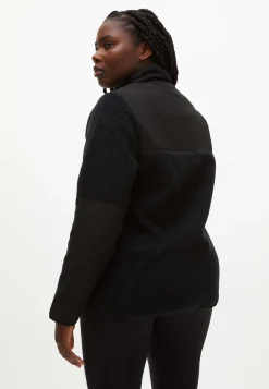 Phoebe Pile Jacket, Black